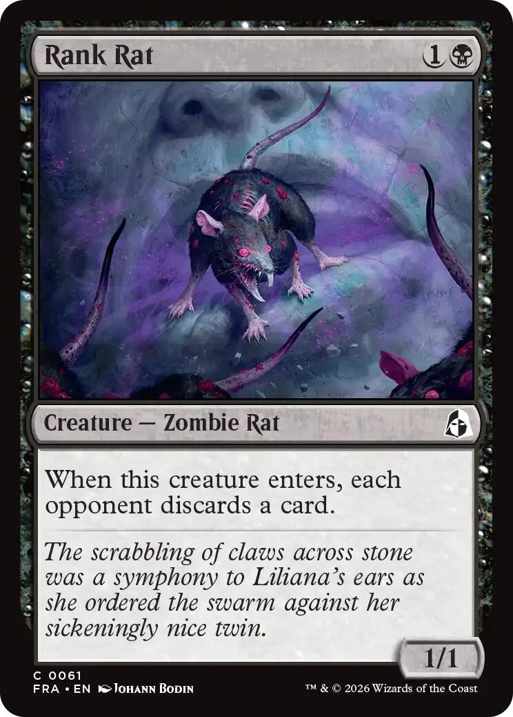 Image for Rank Rat (Reality Fracture) (61) (FRA) - Magic: The Gathering