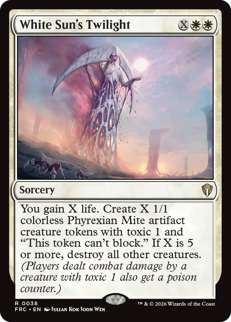 Image for White Sun's Twilight (Commander: Reality Fracture) (38) - Magic: The Gathering