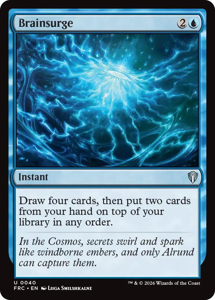 Image for Brainsurge (Commander: Reality Fracture) (40) - Magic: The Gathering