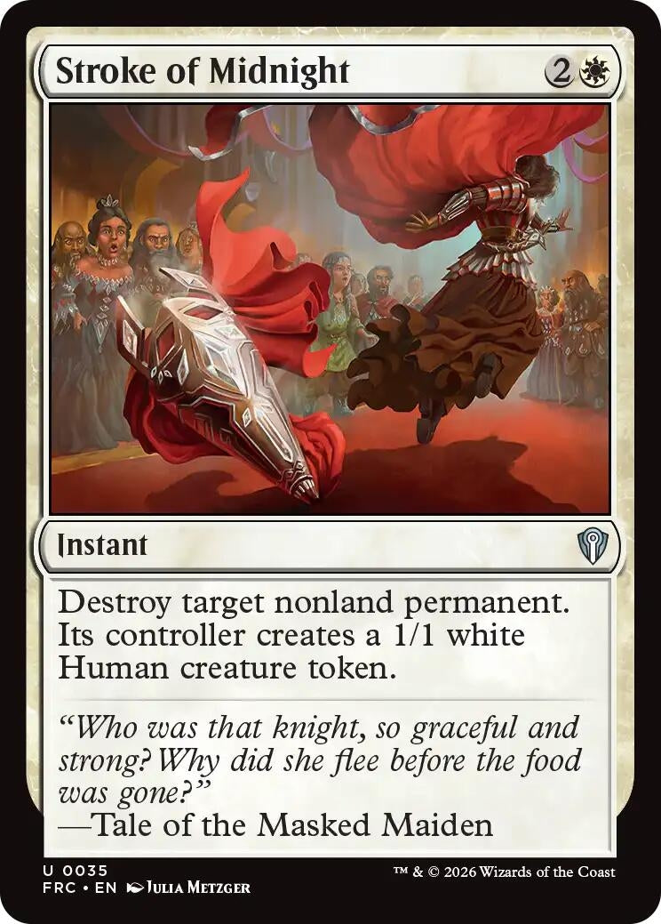 Image for Stroke of Midnight (Commander: Reality Fracture) (35) - Magic: The Gathering
