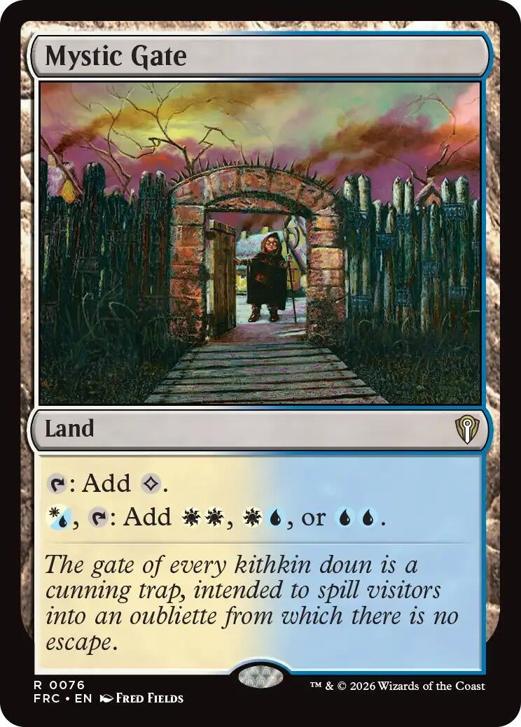 Image for Mystic Gate (Commander: Reality Fracture) (76) - Magic: The Gathering