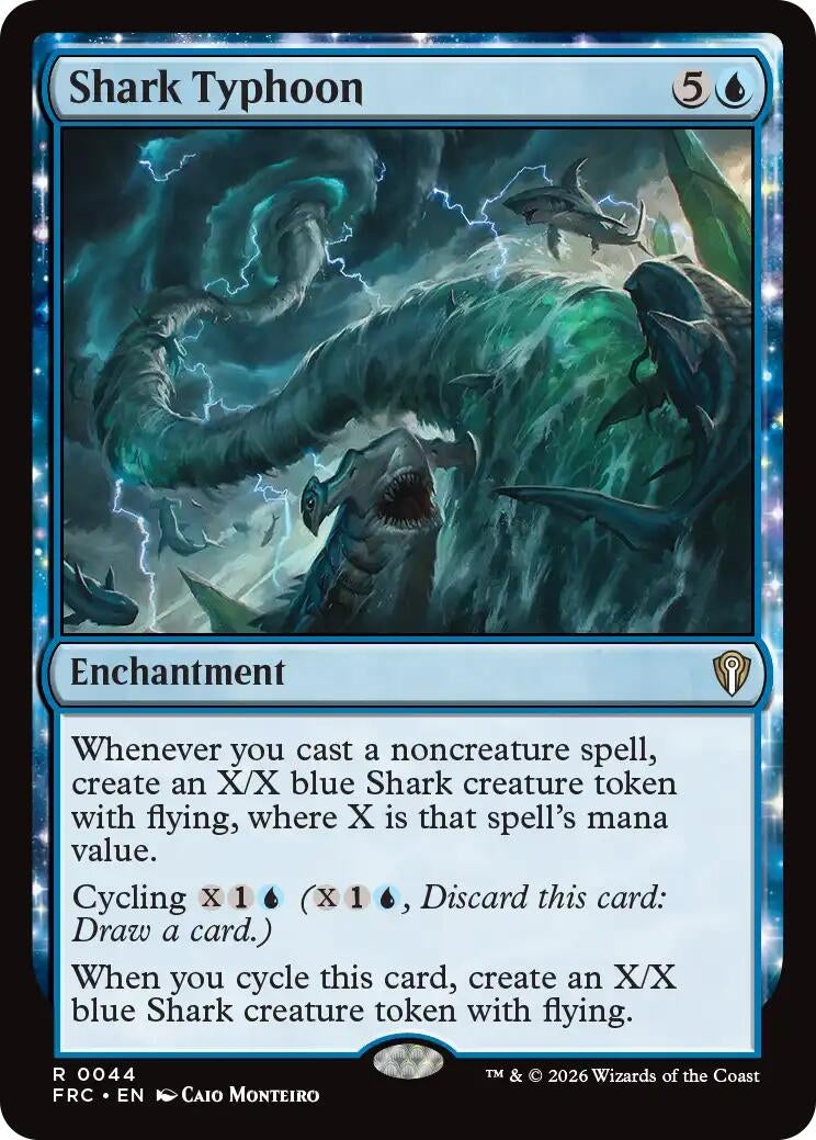 Image for Shark Typhoon (Commander: Reality Fracture) (44) - Magic: The Gathering