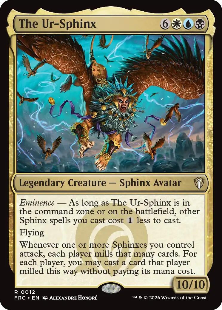 Image for The Ur-Sphinx (Commander: Reality Fracture) (12) - Magic: The Gathering