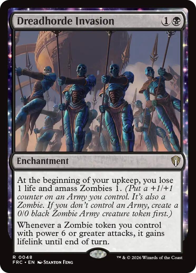 Image for Dreadhorde Invasion (Commander: Reality Fracture) (48) - Magic: The Gathering
