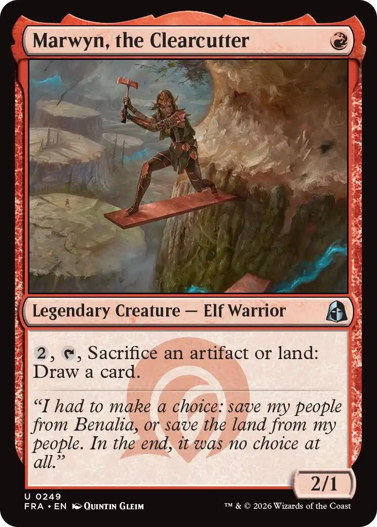 Image for Marwyn, the Clearcutter (Reality Fracture) (249) (FRA) - Magic: The Gathering