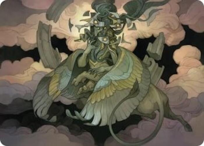 Image for Sphinx of False Conclusions Art Card (Art Series: Reality Fracture) (7) (ASFRA) - Magic: The Gathering