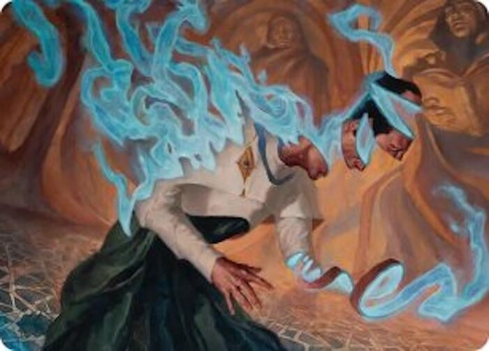 Image for Unsummon Art Card (Art Series: Reality Fracture) (9) (ASFRA) - Magic: The Gathering
