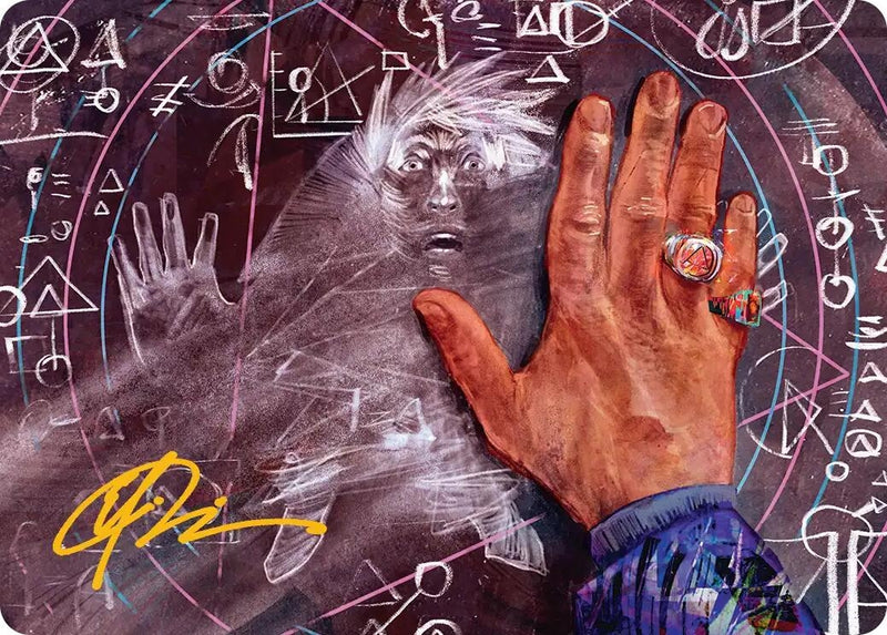 Image for Solve for Disappointment Art Card (Gold-Stamped Signature) (Art Series: Reality Fracture) (14) (ASFRA) - Magic: The Gathering