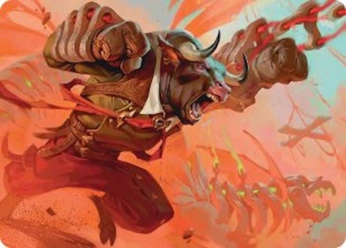 Image for Tether Technician Art Card (Art Series: Reality Fracture) (19) (ASFRA) - Magic: The Gathering
