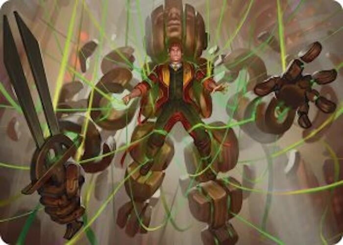 Image for Tethermage's Advantage Art Card (Art Series: Reality Fracture) (23) (ASFRA) - Magic: The Gathering