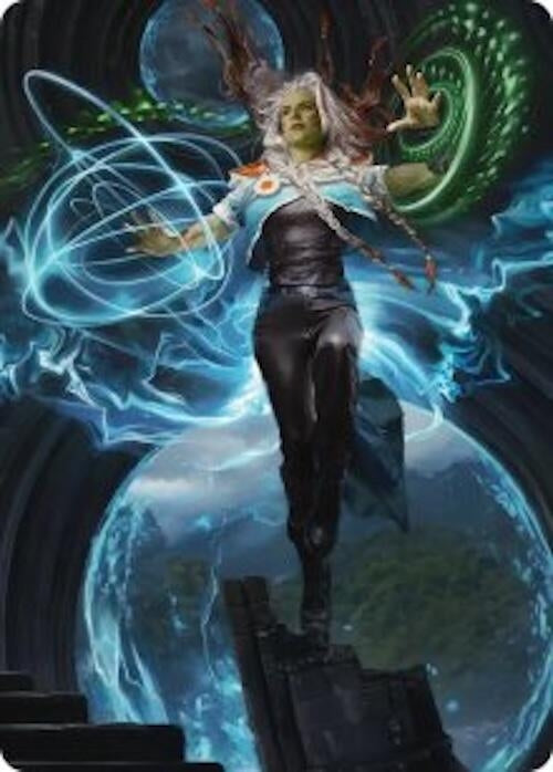 Image for Tam, the Possibility Art Card (Art Series: Reality Fracture) (34) (ASFRA) - Magic: The Gathering