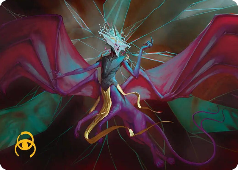 Image for Ingris Stingerquill Art Card (Gold-Stamped Signature) (Art Series: Reality Fracture) (42) (ASFRA) - Magic: The Gathering