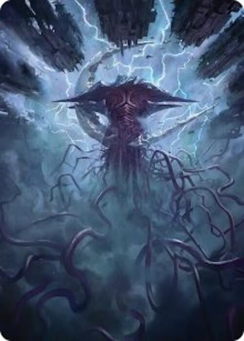Image for Emrakul, the Exigent Doom Art Card (Art Series: Reality Fracture) (1) (ASFRA) - Magic: The Gathering