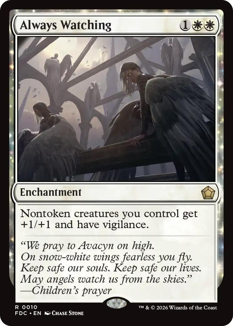 Image for Always Watching (Commander: Foundations) (10) (FDC) - Magic: The Gathering