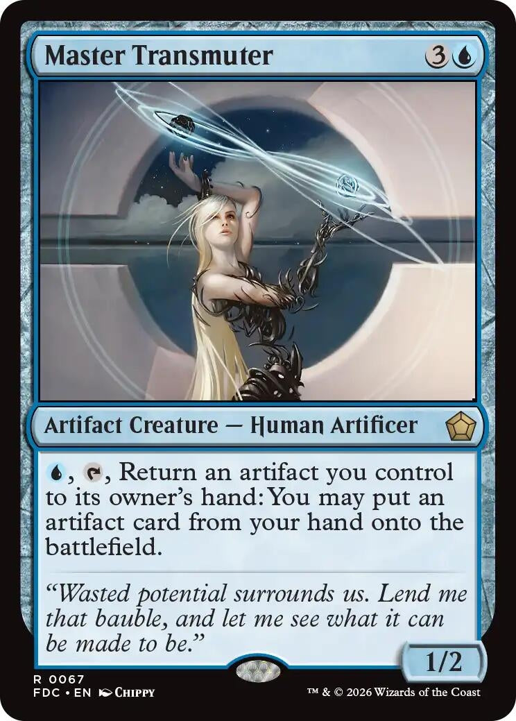Image for Master Transmuter (Commander: Foundations) (67) (FDC) - Magic: The Gathering