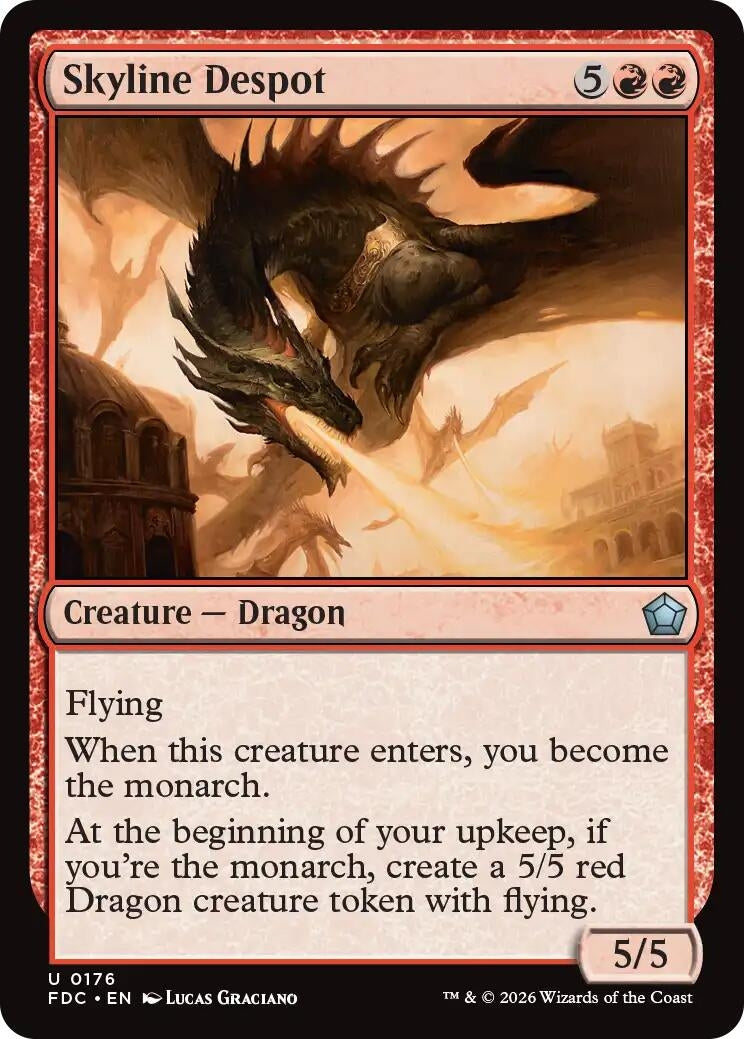 Image for Skyline Despot (Commander: Foundations) (176) (FDC) - Magic: The Gathering