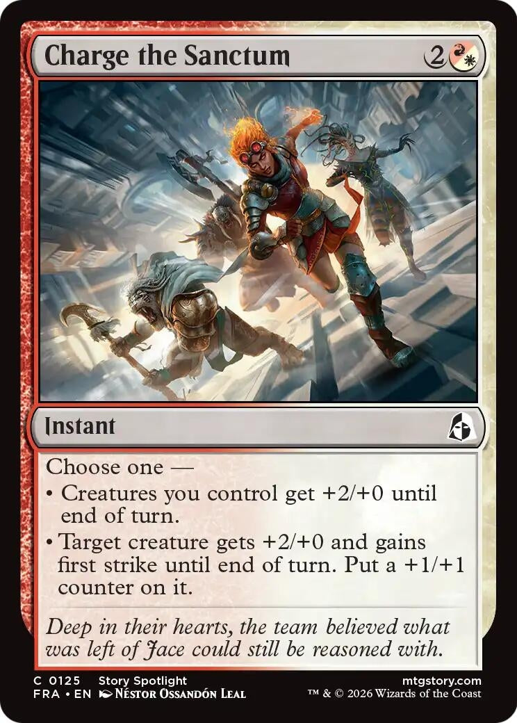 Image for Charge the Sanctum (Reality Fracture) (125) (FRA) - Magic: The Gathering