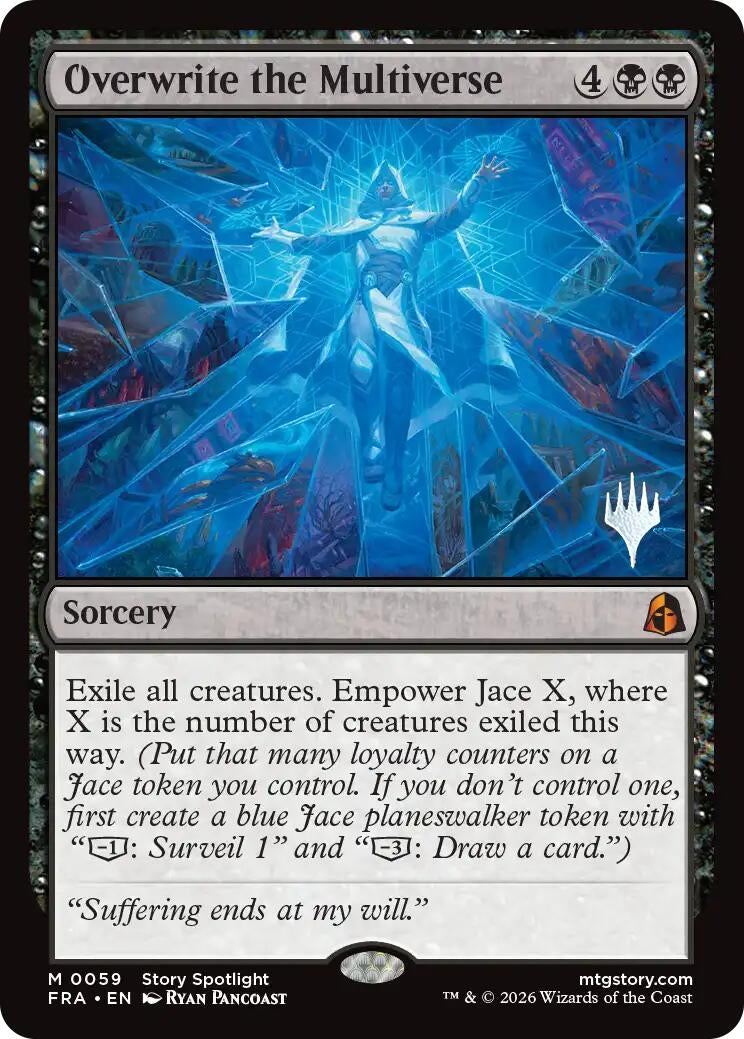 Image for Overwrite the Multiverse (Promo Pack: Reality Fracture) (59) (PPFRA) - Magic: The Gathering