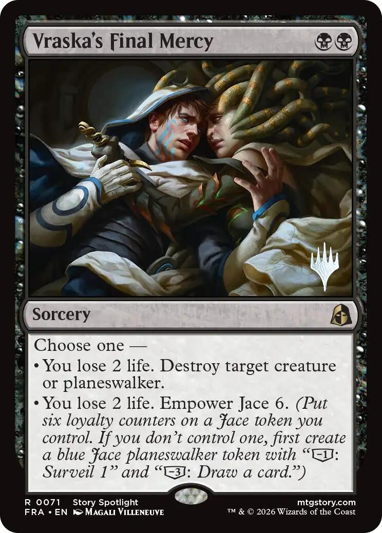 Image for Vraska's Final Mercy (Promo Pack: Reality Fracture) (71) (PPFRA) - Magic: The Gathering
