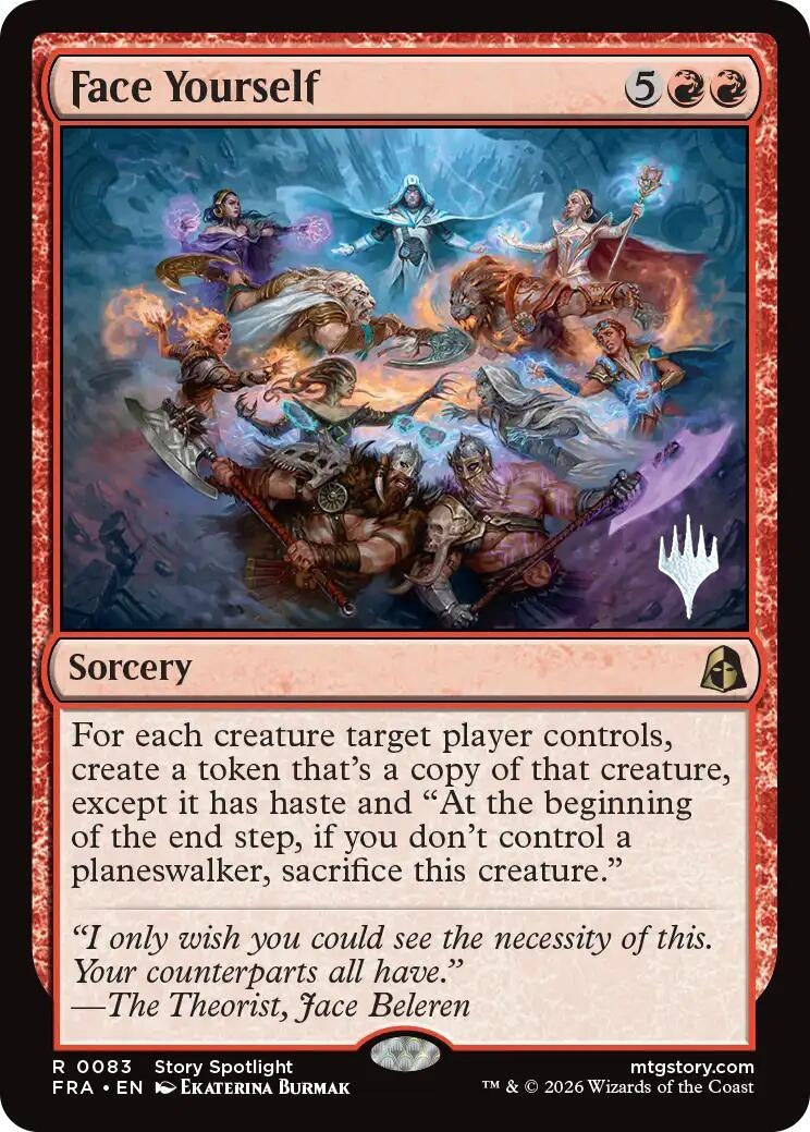Image for Face Yourself (Promo Pack: Reality Fracture) (83) (PPFRA) - Magic: The Gathering