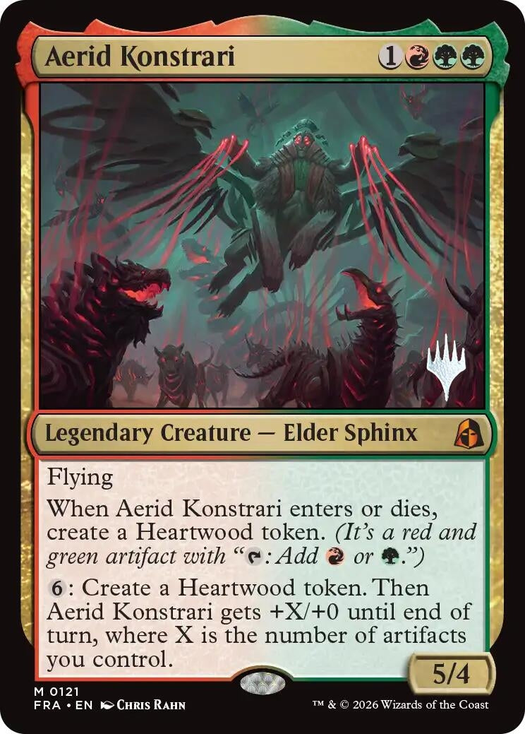 Image for Aerid Konstrari (Promo Pack: Reality Fracture) (121) (PPFRA) - Magic: The Gathering