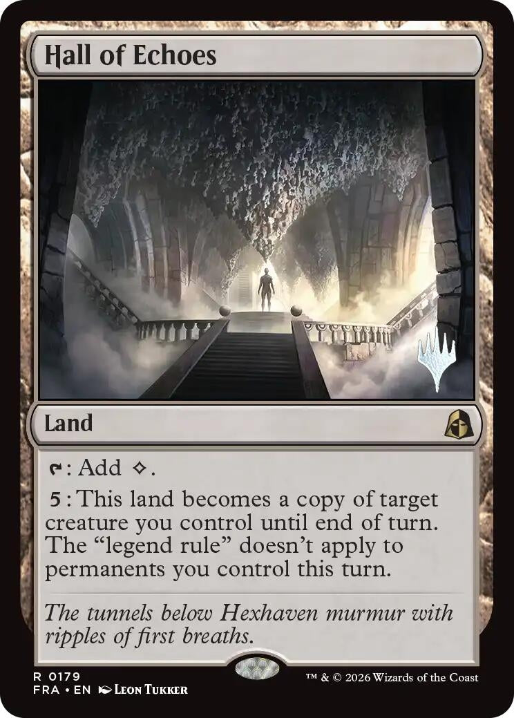 Image for Hall of Echoes (Promo Pack: Reality Fracture) (179) (PPFRA) - Magic: The Gathering