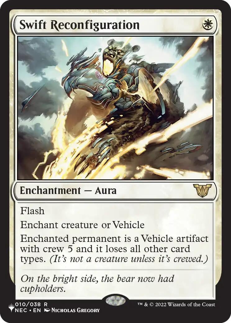 Image for Swift Reconfiguration (The List Reprints) (10) (LIST) - Magic: The Gathering