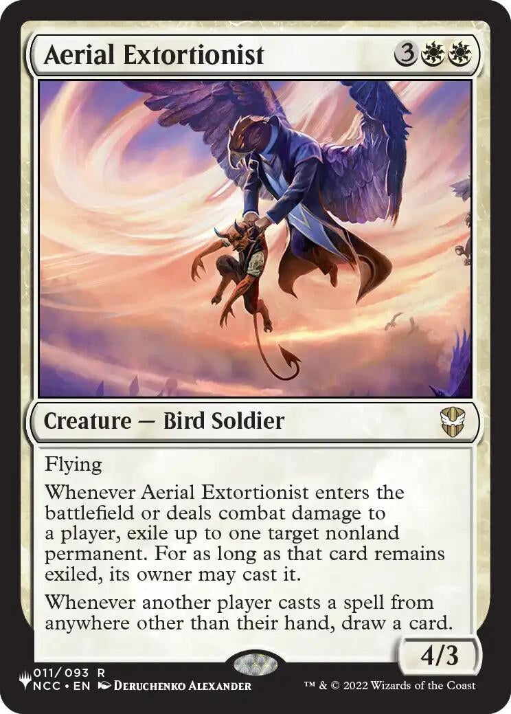 Image for Aerial Extortionist (The List Reprints) (11) (LIST) - Magic: The Gathering