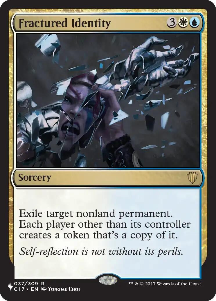 Image for Fractured Identity (The List Reprints) (37) (LIST) - Magic: The Gathering