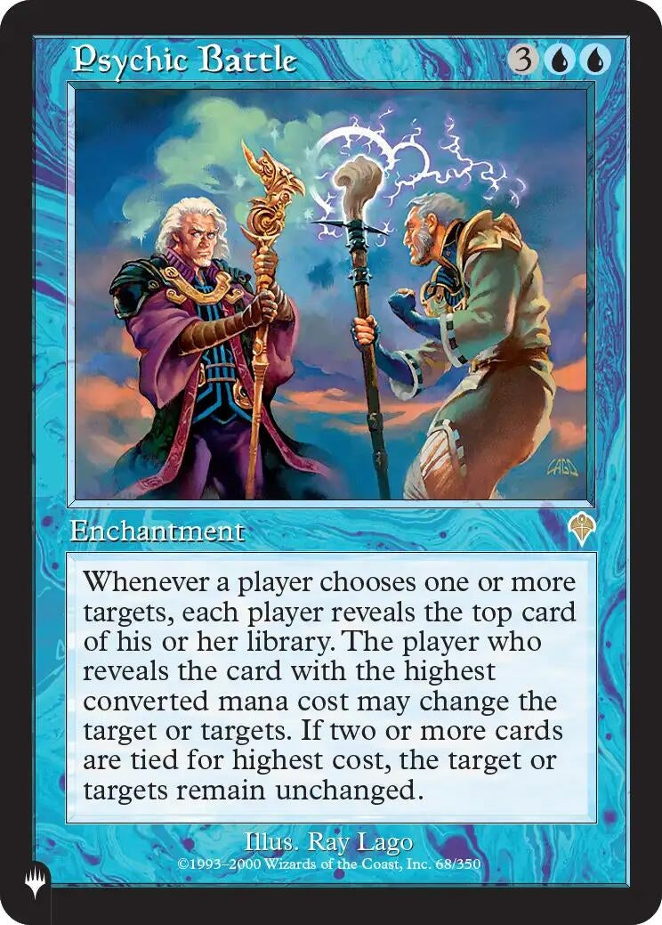 Image for Psychic Battle (The List Reprints) (68) (LIST) - Magic: The Gathering