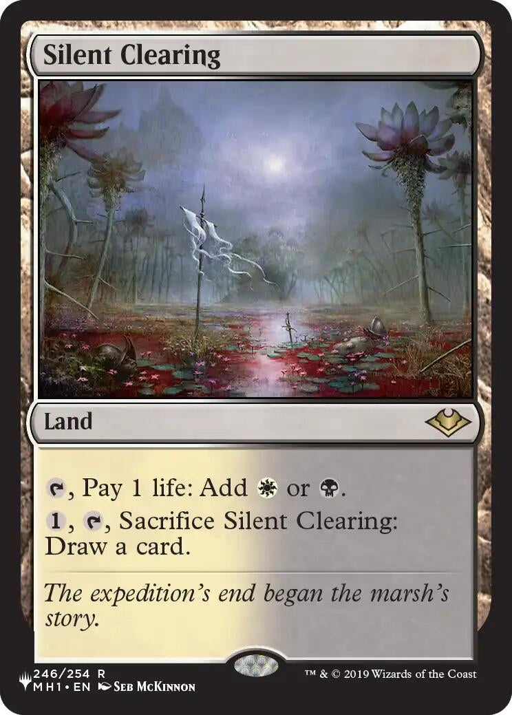 Image for Silent Clearing (The List Reprints) (246) (LIST) - Magic: The Gathering