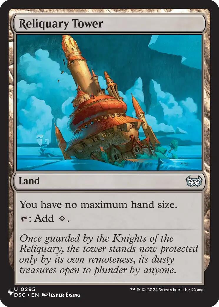 Image for Reliquary Tower (DSC) (The List Reprints) (295) (LIST) - Magic: The Gathering