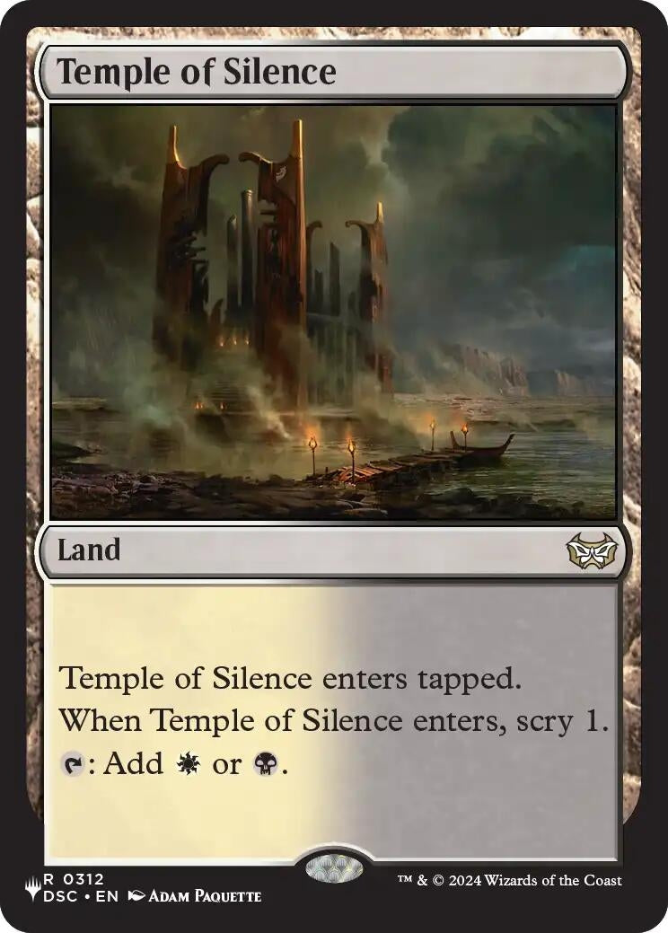 Image for Temple of Silence (The List Reprints) (312) (LIST) - Magic: The Gathering