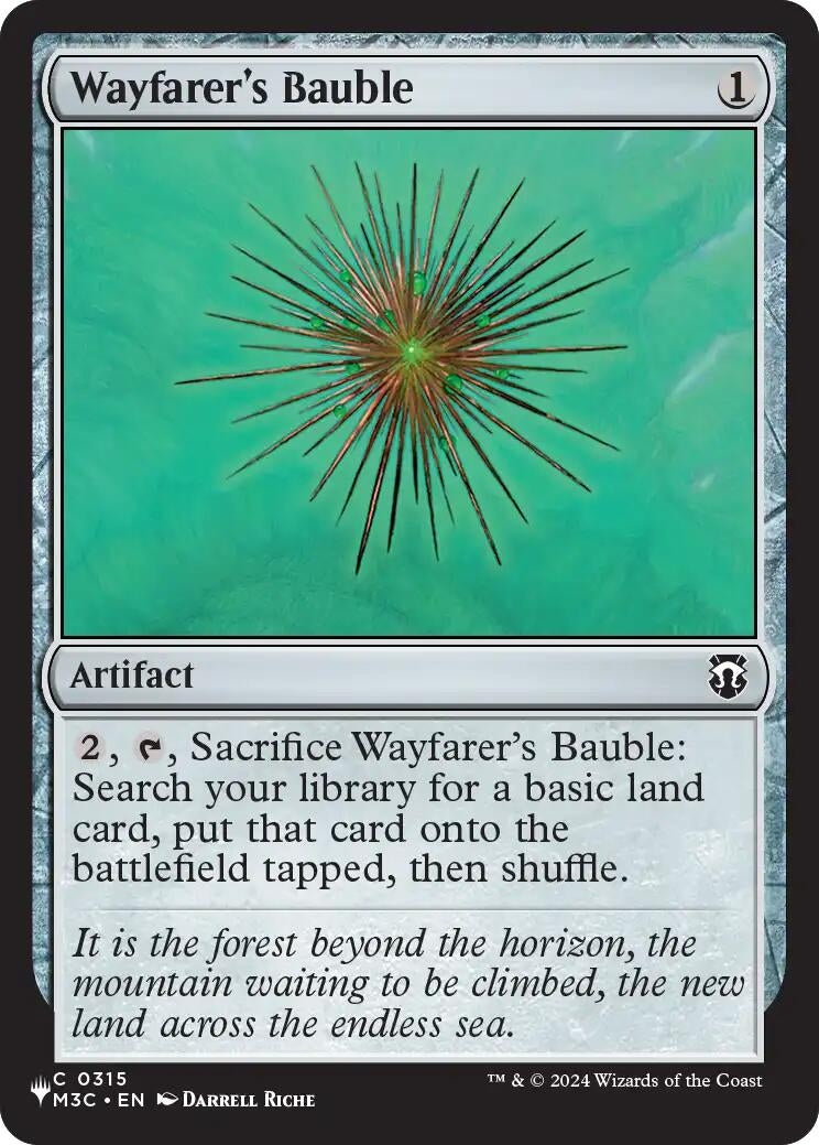 Image for Wayfarer's Bauble (M3C) (The List Reprints) (LIST) - Magic: The Gathering
