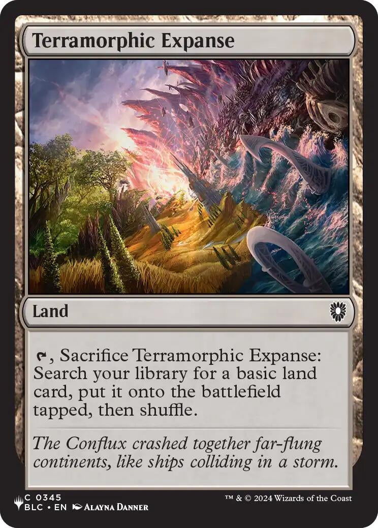 Image for Terramorphic Expanse (BLC) (The List Reprints) (LIST) - Magic: The Gathering