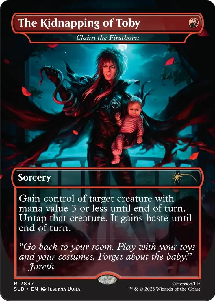 Image for The Kidnapping of Toby - Claim the Firstborn (Secret Lair Drop Series) (2837) (SLD) - Magic: The Gathering