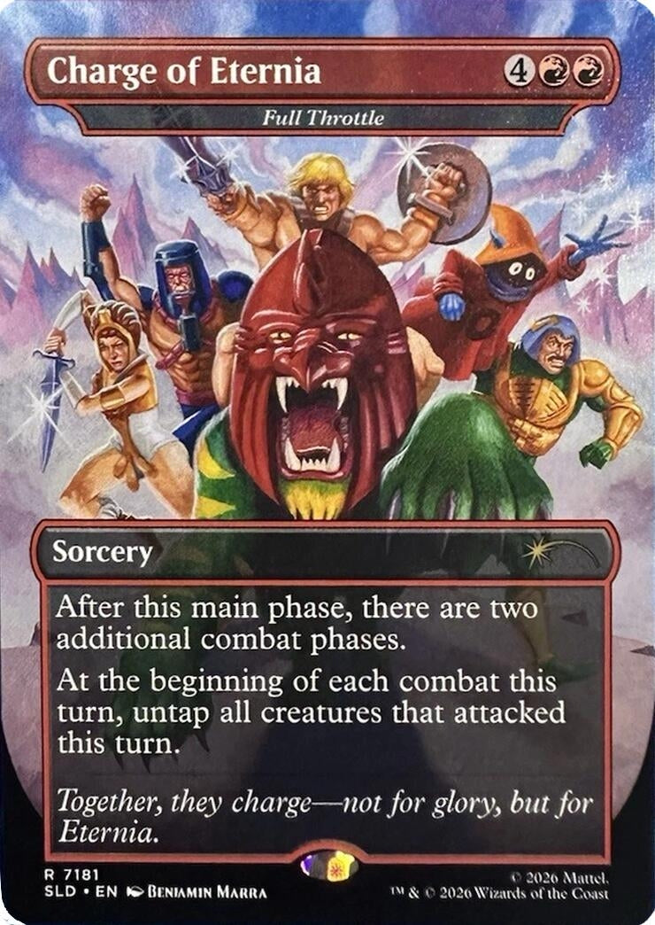 Image for Charge of Eternia - Full Throttle (Secret Lair Drop Series) (7181) (SLD) - Magic: The Gathering