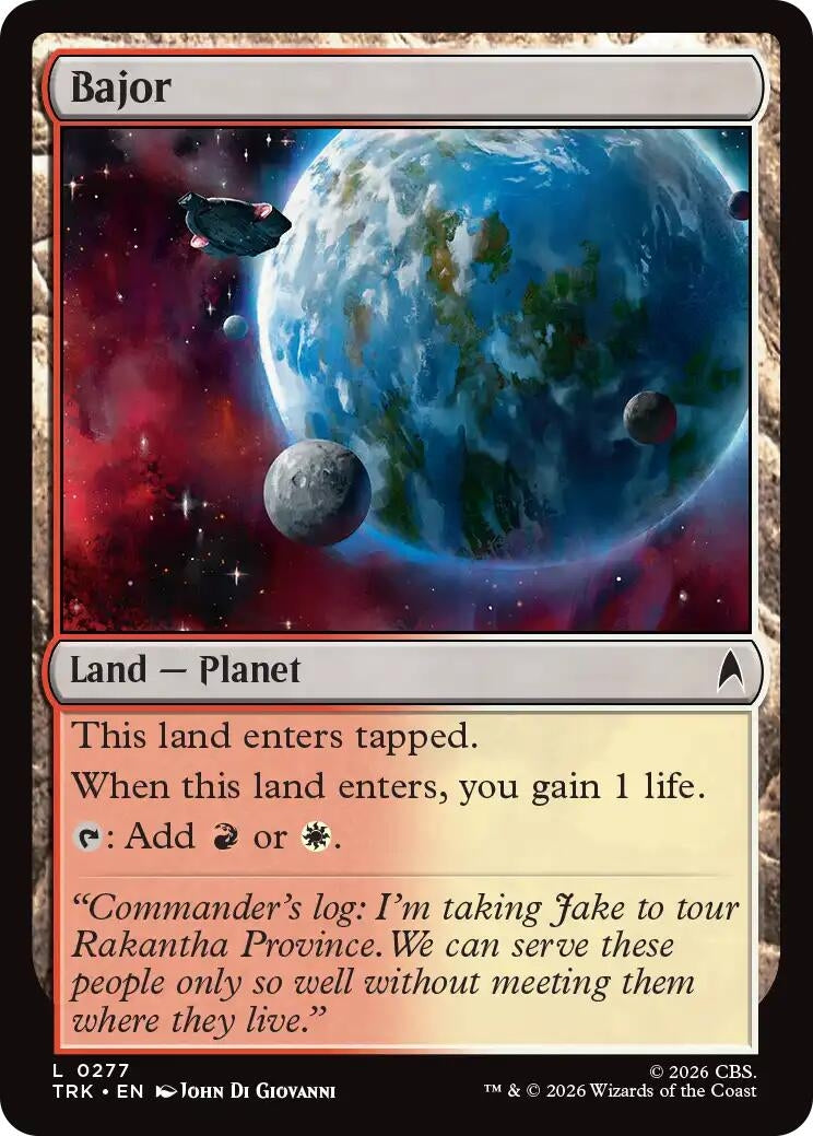 Image for Bajor (Star Trek) (277) (TRK) - Magic: The Gathering