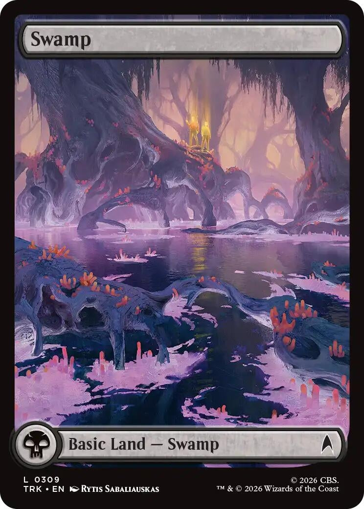 Image for Swamp (0309) (Star Trek) (309) (TRK) - Magic: The Gathering