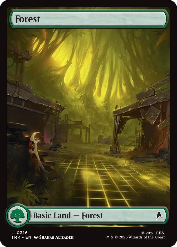 Image for Forest (0316) (Star Trek) (316) (TRK) - Magic: The Gathering