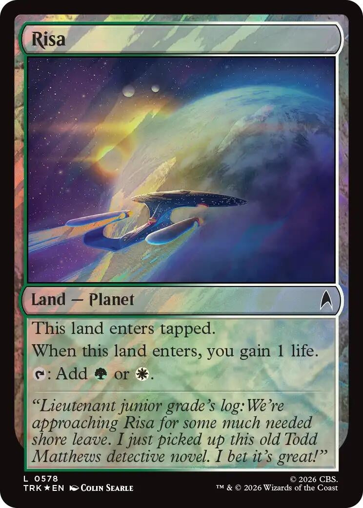 Image for Risa (Surge Foil) (Star Trek) (578) (TRK) - Magic: The Gathering