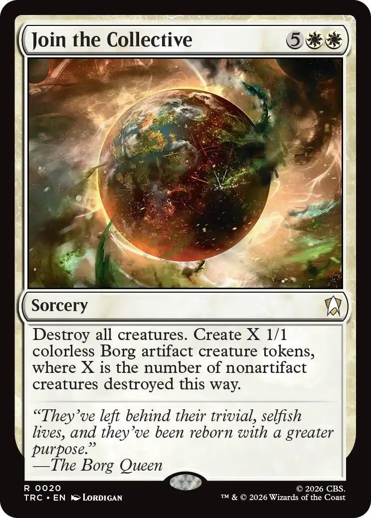 Image for Join the Collective (Surge Foil) (Commander: Star Trek) (20) (TRC) - Magic: The Gathering