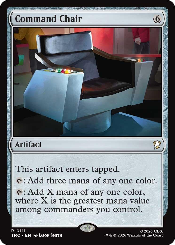 Image for Command Chair (Commander: Star Trek) (111) (TRC) - Magic: The Gathering
