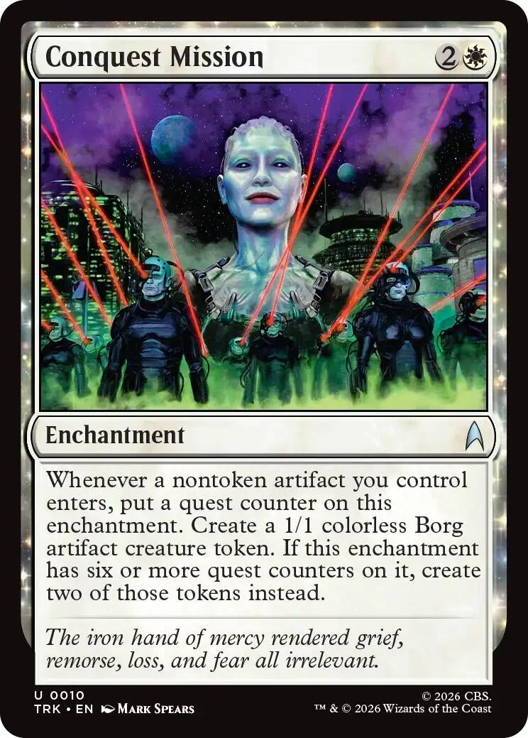 Image for Conquest Mission (Star Trek) (10) (TRK) - Magic: The Gathering