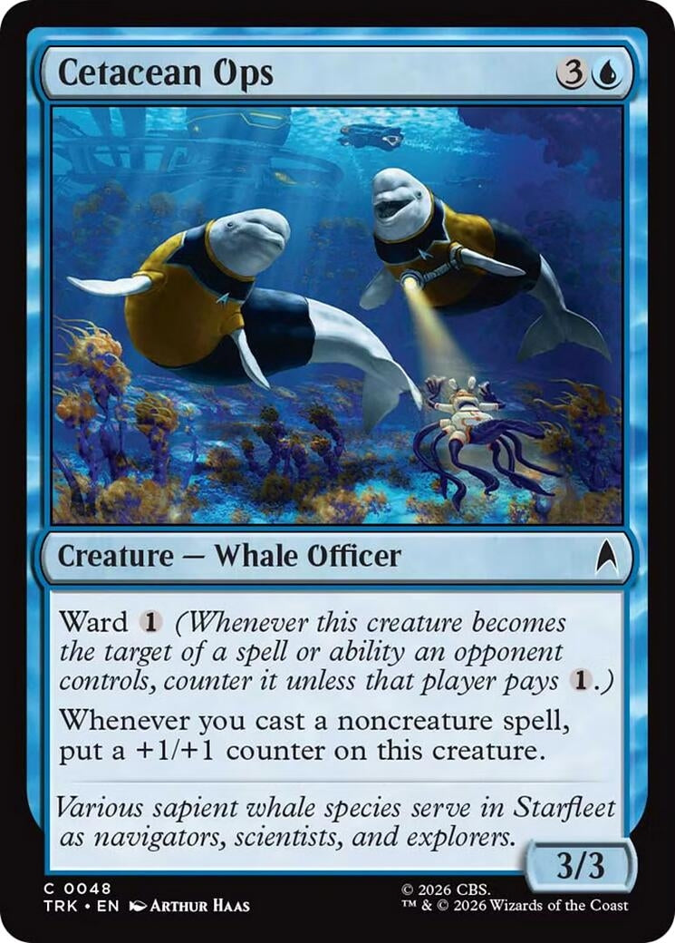 Image for Cetacean Ops (Star Trek) (48) (TRK) - Magic: The Gathering