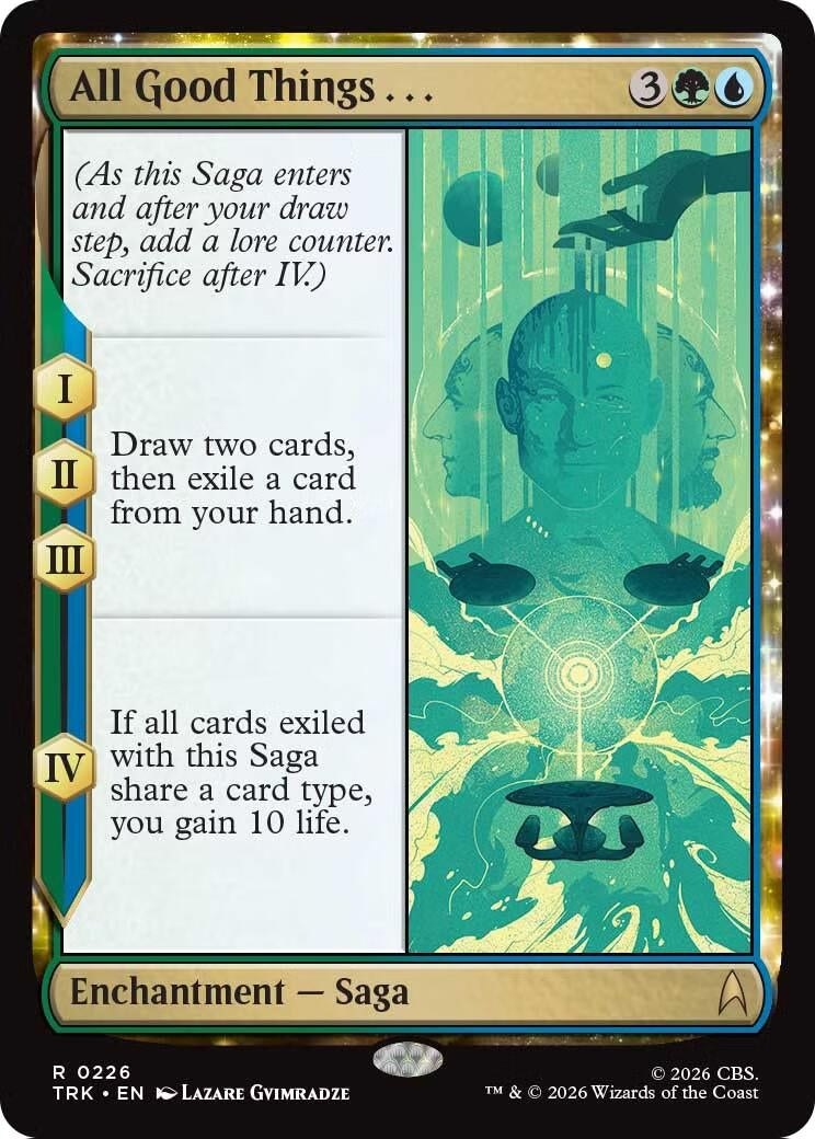 Image for All Good Things . . . (Star Trek) (226) (TRK) - Magic: The Gathering