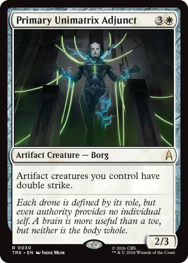 Image for Primary Unimatrix Adjunct (Star Trek) (30) (TRK) - Magic: The Gathering