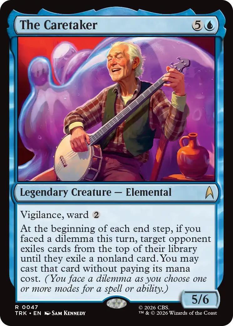 Image for The Caretaker (Star Trek) (47) (TRK) - Magic: The Gathering