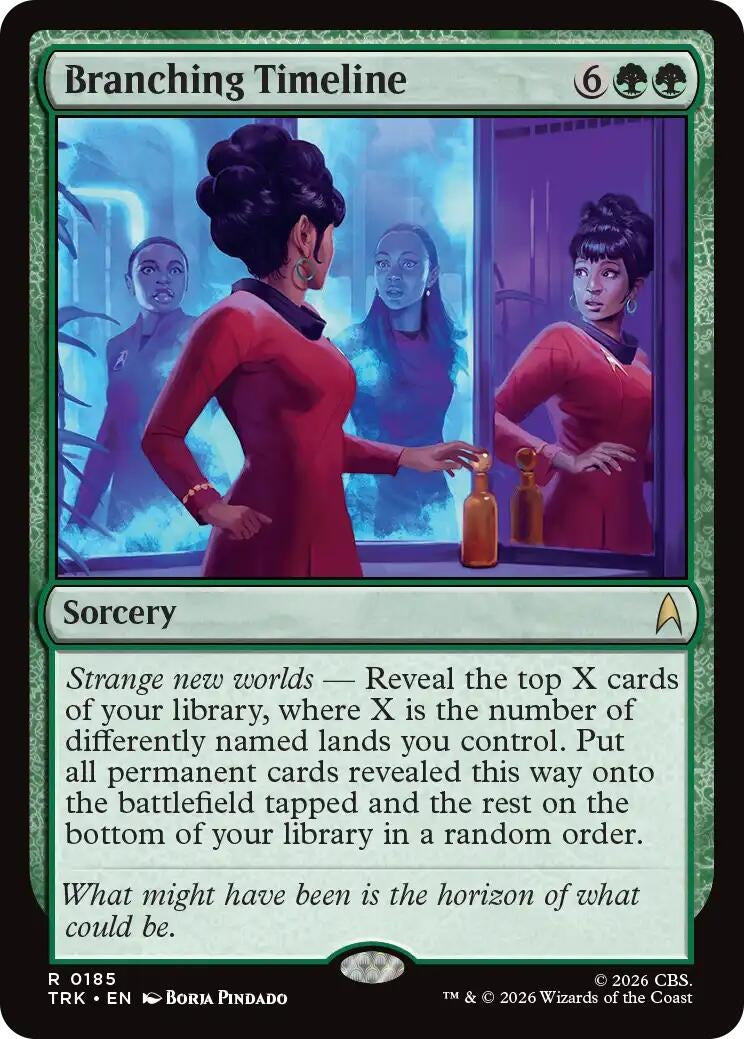 Image for Branching Timeline (Star Trek) (185) (TRK) - Magic: The Gathering
