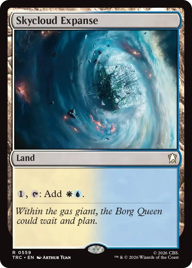 Image for Skycloud Expanse (Surge Foil) (Commander: Star Trek) (559) (TRC) - Magic: The Gathering